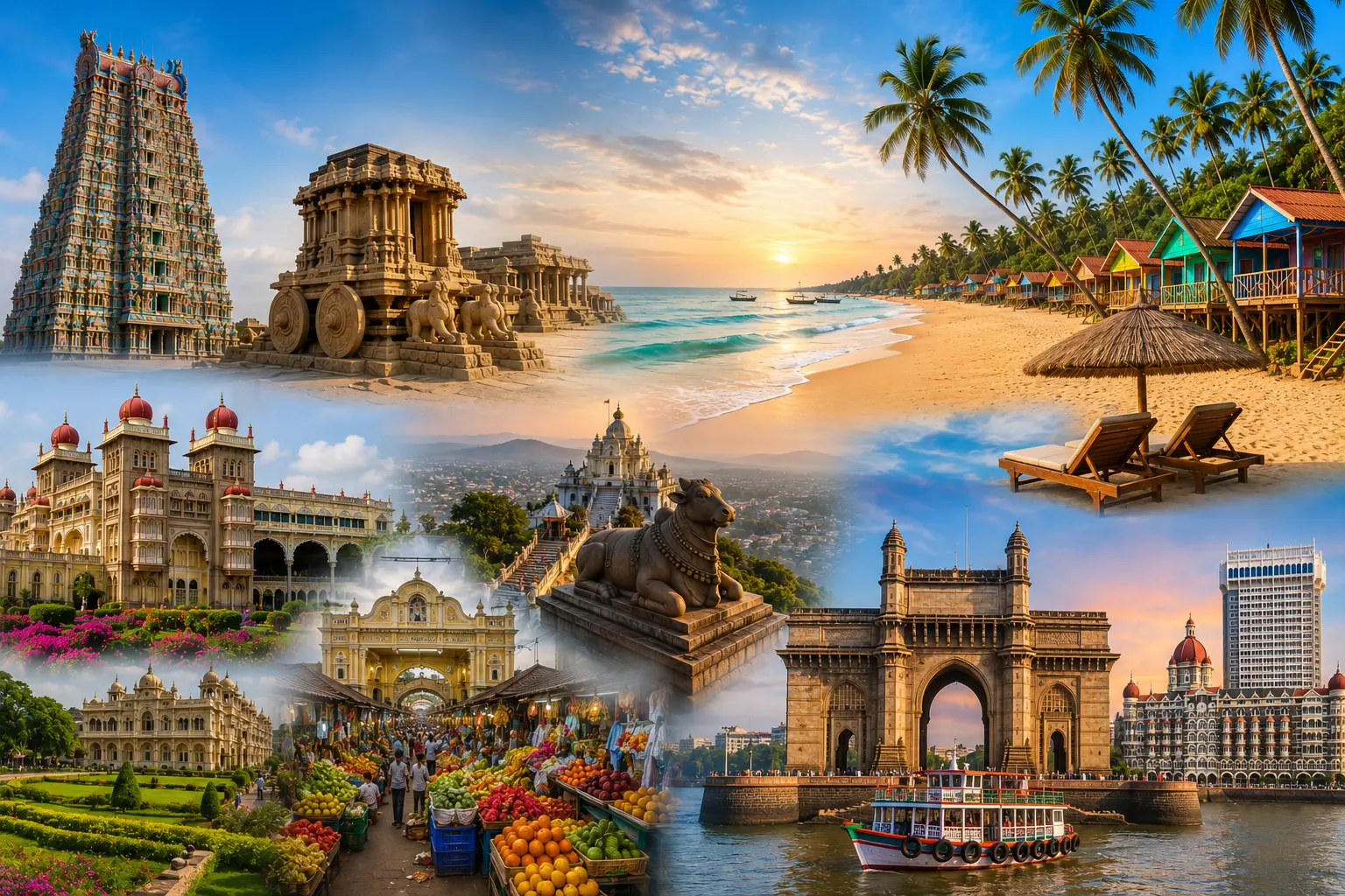 Kerala Goa Tour Itinerary – 10 Days